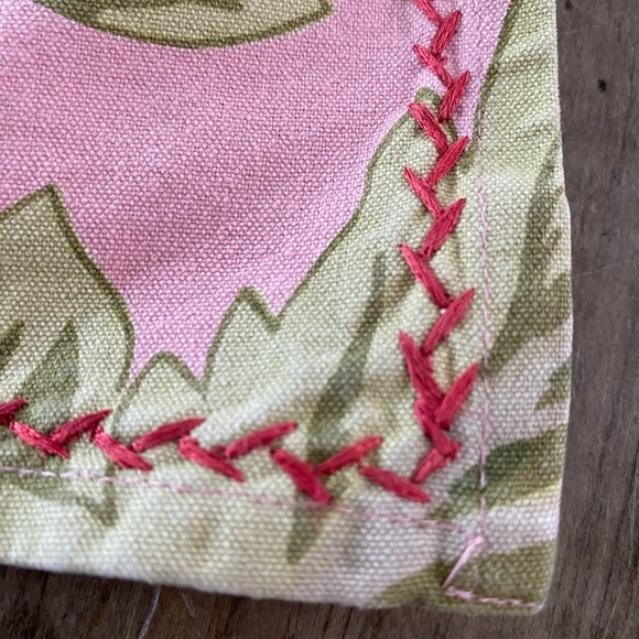 Set of 4 100% Cotton Large Floral Print Placemats by April Cornell - Picture 12 of 14